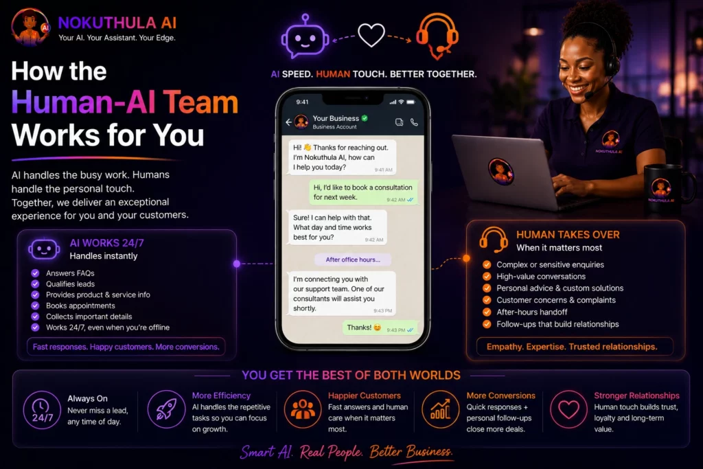 How the Human-AI Team Works for You